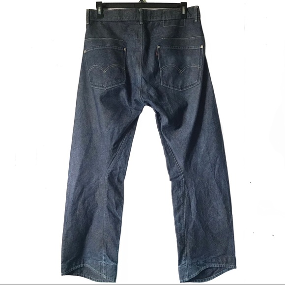 Levi's engineered Raw Denim Jeans 35 x 30 - Picture 3 of 3